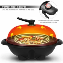 Costway Electric BBQ Grill 1350W Non-stick 4 Temperature Setting Outdoor Garden Camping -Outdoor Garden Store GUEST f384d14d 7c60 4c61 b28e c831372d327a