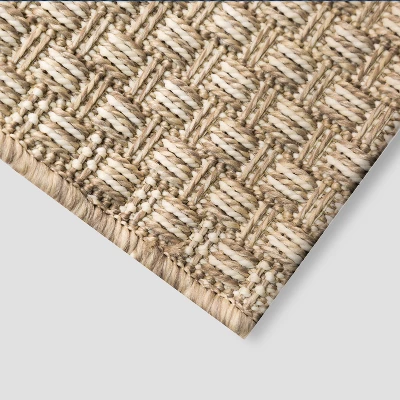 2'5" X 8' Basketweave Outdoor Runner Oatmeal - Smith & Hawken™ 1 2'5" X 8' Basketweave Outdoor Runner Oatmeal - Smith & Hawken™