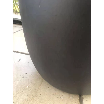 Rosemead Home & Garden, Inc. 17" Concrete/Fiberglass Modern Indoor/Outdoor Planter Charcoal Gray 12 Rosemead Home & Garden, Inc. 17" Concrete/Fiberglass Modern Indoor/Outdoor Planter Charcoal Gray - Image 12