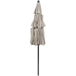 Northlight 9.75ft Outdoor Patio Market Umbrella With Hand Crank And Tilt, Beige -Outdoor Garden Store GUEST f56d9a17 06ec 4457 aecd bd91dcce7931