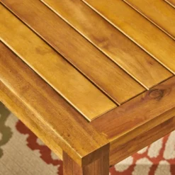 Newbury 4pc Acacia Wood Chat Set - Christopher Knight Home -Outdoor Garden Store GUEST f58bdbef 5201 480e 8c12 9067b29bfccb