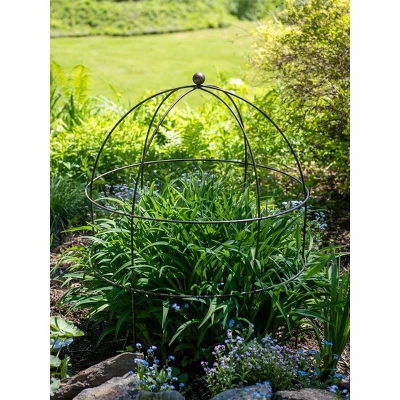 Gardeners Supply Company Jardin Bird Cage Plant Support | Large Sturdy Grow-Through Steel Flower Support Trellis And Garden Decor | Best To Support 1 Gardeners Supply Company Jardin Bird Cage Plant Support | Large Sturdy Grow-Through Steel Flower Support Trellis And Garden Decor | Best To Support