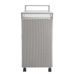 2pc Maksville Contemporary Outdoor Serving Cart & Trash Can - MiBasics -Outdoor Garden Store GUEST f60fedc8 274d 483d ae40 8877d5b56d0e