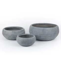 Aoodor Plant Pots With Drain Hole Set Of 3, Flower Pots Outdoor&Indoor,Magnesium Oxide Planter -Outdoor Garden Store GUEST f7686f1f d57d 4f25 b208 4707b2be6e6e