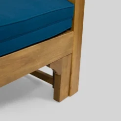 Long Beach Acacia Wood Extendable Patio Daybed Sofa Teak - Christopher Knight Home -Outdoor Garden Store GUEST f94e48c8 08bd 484e 9f0f ae7b47feaba2