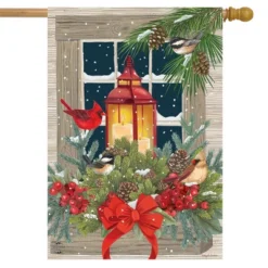 Briarwood Lane Magic Of The Season Winter House Flag Cardinals La
