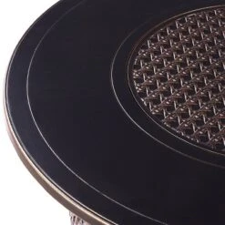 5pc Outdoor Fire Table Set With Weave 44" Round Fire Table, 4 Deep Seating Swivel Rocking Chairs & Table Fabric Covers - Oakland Living 21 5pc Outdoor Fire Table Set With Weave 44" Round Fire Table, 4 Deep Seating Swivel Rocking Chairs & Table Fabric Covers - Oakland Living -Outdoor Garden Store GUEST fa9e4a0f f3ed 43f0 8f79 6e02248125b7