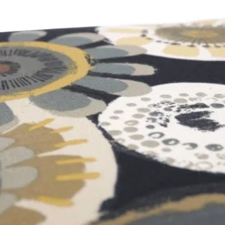 2pc Crosby Floral Outdoor Rounded Corners Chair Cushions - Pillow Perfect -Outdoor Garden Store GUEST faf029fc a1fd 431f abd0 ec898aeff4f8