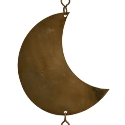 Moon Brass Terracotta & Metal Wall Hanging - Foreside Home & Garden -Outdoor Garden Store GUEST faf6616f 3779 433d b0be ebe1a7b13fc5