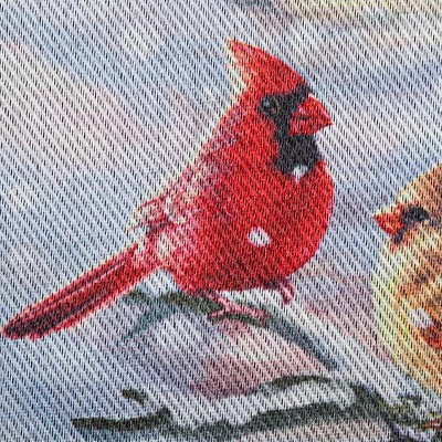 Evergreen Cottage In The Snow Garden Lustre Flag 3 Evergreen Cottage In The Snow Garden Lustre Flag - Image 3