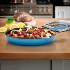 MegaChef Round 10.25 Inch Enameled Cast Iron Skillet 11 MegaChef Round 10.25 Inch Enameled Cast Iron Skillet -Outdoor Garden Store GUEST fc4ddcf4 8335 4647 b9bc 0890dccdc055