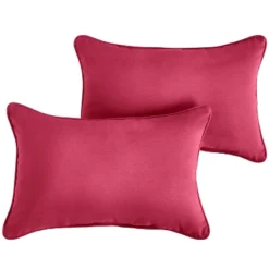 2pk Sunbrella Corded Outdoor Throw Pillows Hot Pink 5 2pk Sunbrella Corded Outdoor Throw Pillows Hot Pink -Outdoor Garden Store GUEST fc942925 f733 4305 a940 bb7e9efb155b