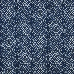 Merida Indigo Outdoor Bench Cushion Blue - Pillow Perfect