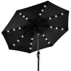 Best Choice Products 10ft Solar LED Lighted Patio Umbrella W/ Tilt Adjustment, UV-Resistant Fabric -Outdoor Garden Store GUEST fd2827c0 ee6d 442c 8a51 8183e6a1b2bd