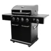 Kenmore 4-Burner Gas BBQ Propane Grill With Side Burner
