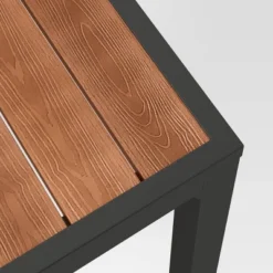 Bryant 6 Person Faux Wood Rectangle Patio Dining Table - Gray/Natural Wood - Threshold™ 7 Bryant 6 Person Faux Wood Rectangle Patio Dining Table - Gray/Natural Wood - Threshold™ -Outdoor Garden Store GUEST fe0a4618 2959 4bc4 8d9a 99dfcf05fb48