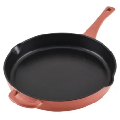 Ayesha Curry 12" Frying Pan With Helper Handle Redwood -Outdoor Garden Store GUEST fe10654d 3f82 482a 912f 94cdbe28218a
